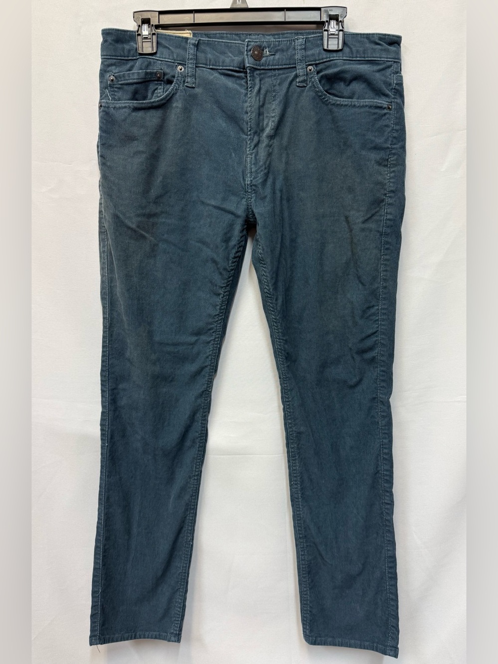 Hollister Men's Corduroy Pants in Deep Teal